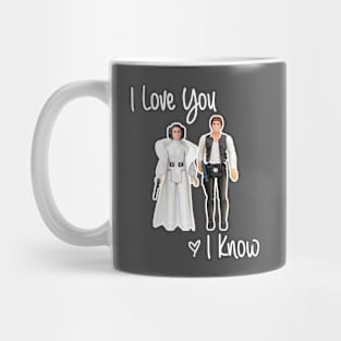 Vintage Princess and Smuggler, Dark Mug